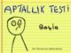 Aptallık Testi