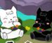 2 Kişilik Kedi Macerası Oyunu Oyna