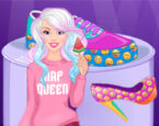 Barbie Ayakkabı Dizaynı Oyunu Oyna