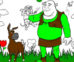 Shrek Boyama Oyunu Oyna