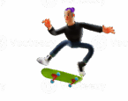 Stunt Skateboard 3D Oyunu Oyna