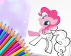 Cute Pony Coloring Book