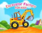 Çocuklar için Ekskavatör Fabrikası