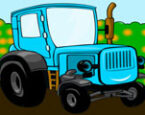 Mavi Traktör Boyama